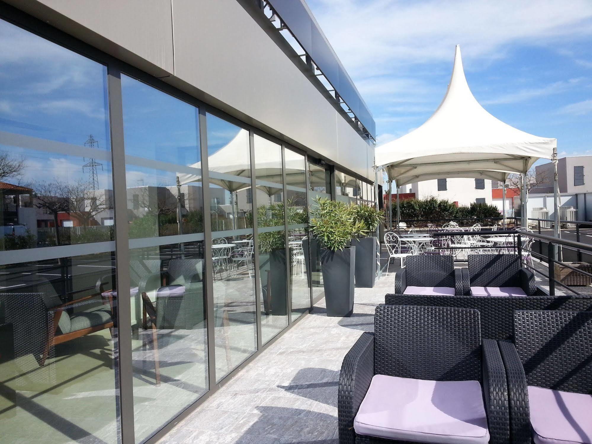 Brit Hotel Porte d'Espagne Perpignan Buitenkant foto